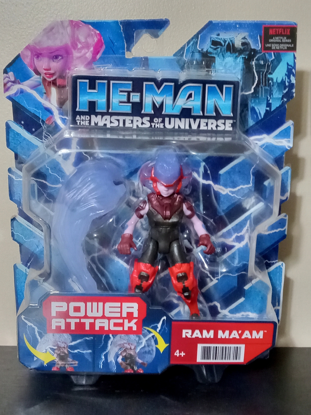 He-Man Masters of the Universe Ram Ma'am Power Attack Action Figure NIB Mattel